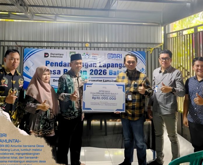 Desa Matang Lurus Raih Prestasi Desa BRILiaN 2026