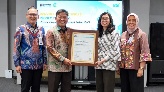 BSI Raih Sertifikasi ISO 27701:2025