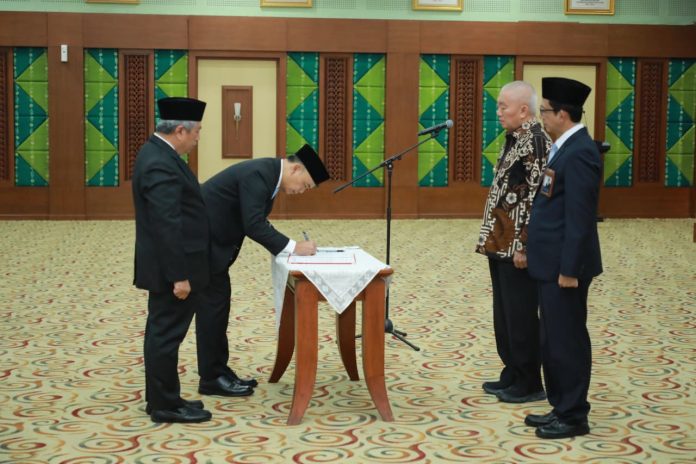 Gubernur Muhidin Lantik Kepala BPKP Kalsel